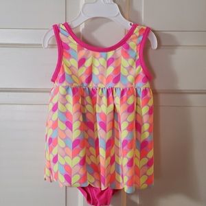 Girl's  3T one piece bathing suit Osh Kosh